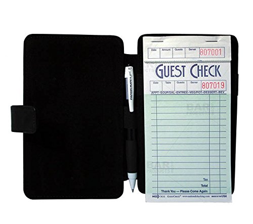 BarConic Guest Check Pad Holder - Cute Skulls