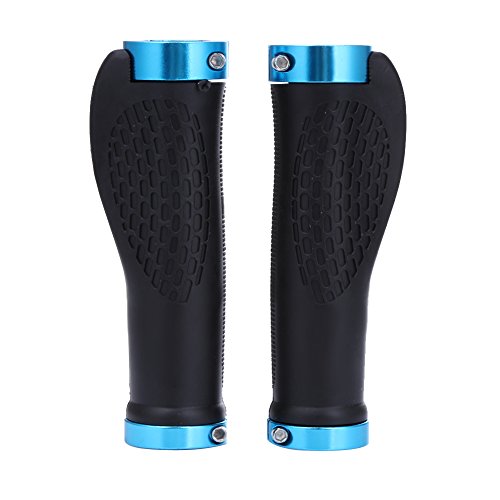 Everpert 1 Pair Bicycle Handlebar Grips Ergonomic Rubber MTB Mountain Bike Handlebar Grips