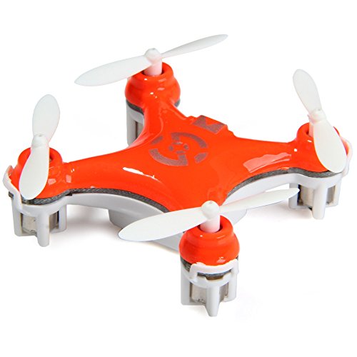 Cheerson CX-10 Mini 29mm 4CH 2.4GHz 6-Axis Gyro LED RC Quadcopter Bright Orange