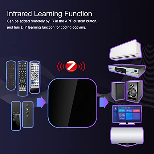 Intelligent Remote Control, Air Conditioning Smart Home Controller Remote Timing for Tuya for Zigbee - Image 4