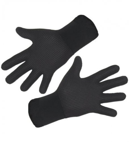 NCW CORNWALL 3mm Titanium X-stretch Neoprene Wetsuit Gloves - GBS Seams. Black, Size Small