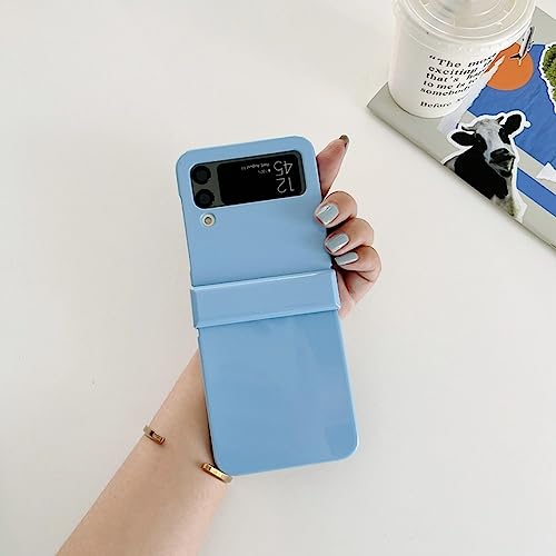 Coque Samsung Z Flip 4 bleu candy l'accessoire tendance pour vos sorties urbaines