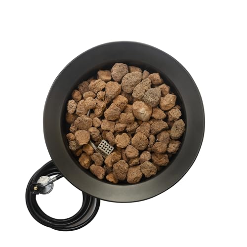 Amazon Basics 63754 19-Inch 55,000 Btu Round Portable Propane Gas Fire Pit thumb #7