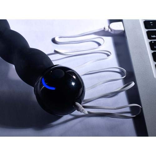 rimba Sex Gerte 50 cm leer zwart-zilver - Afbeelding 7