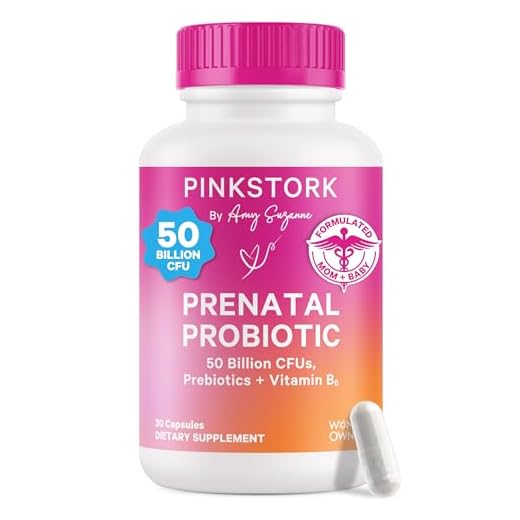 Pink Stork Prenatal Probiotics with Vitamin B6