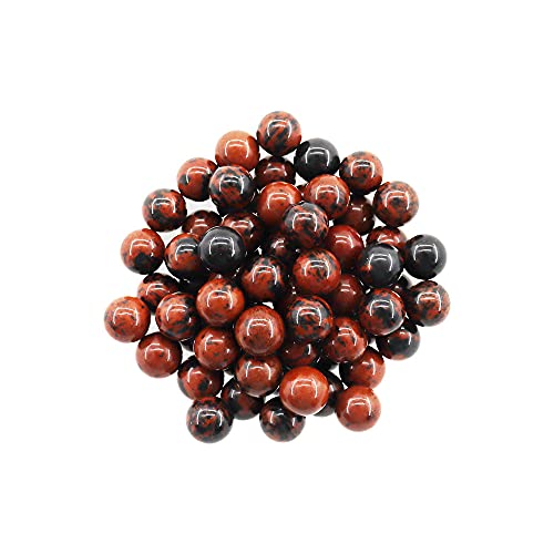 CEMELI Cuentas 100 Uds. Cuentas Sueltas de Cristal Natural joyería Collares fabricación de Pulseras, 0,26-0,33 Pulgadas