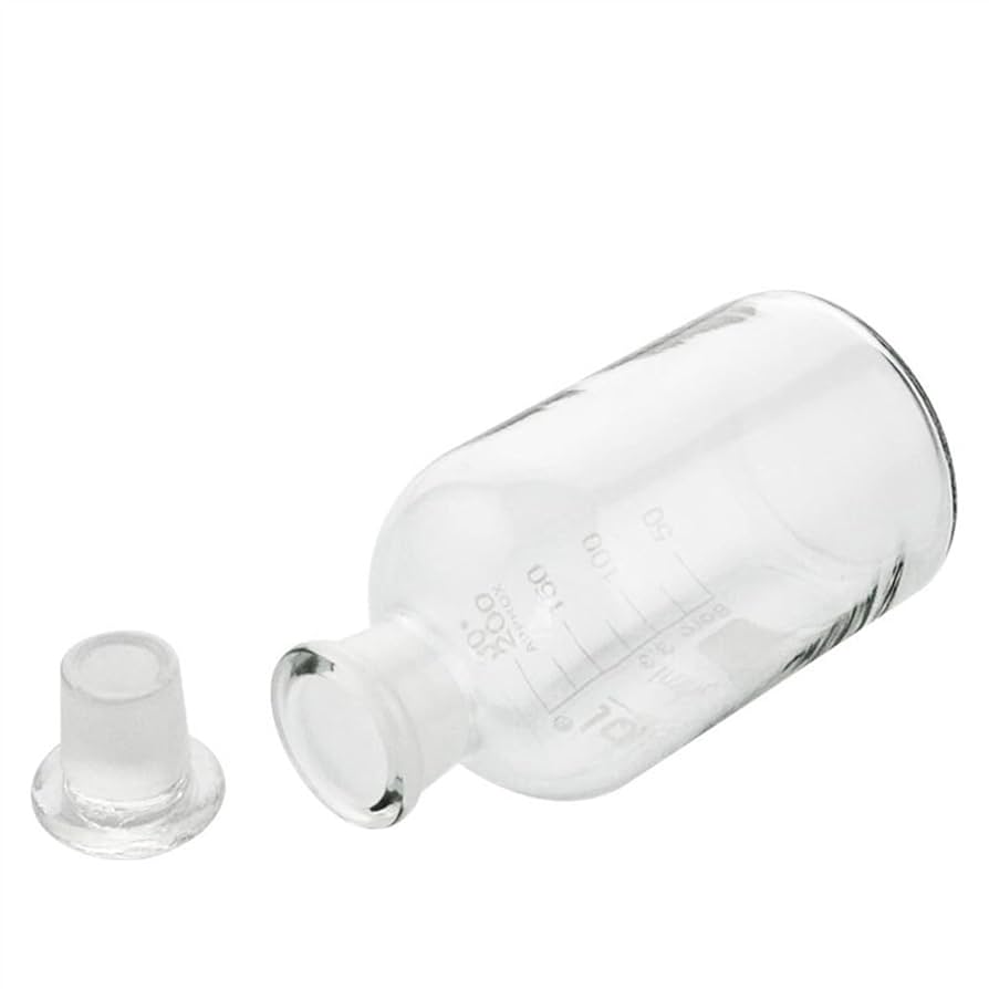 Amazon.co.jp: DADAKEWIN すりガラス製ストッパー付きの透明