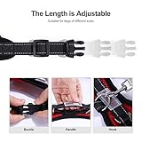 Dog Harness No Pull Adjustable Puppy Vest Harness Small Dog Mesh Breathable Soft Padded Pet Chest Strap (XS, Red) - Image 5