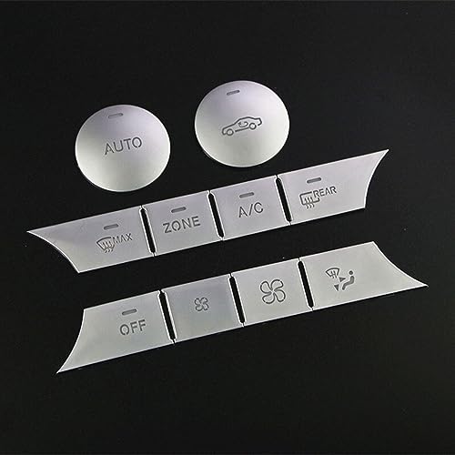 Autocollant bouton climatisation Benz W204 sticker de console centrale GLK