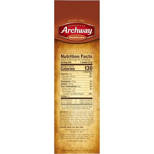 Image of Archway Cookies, Soft Dutch Cocoa Cookies, 8.75 Oz
