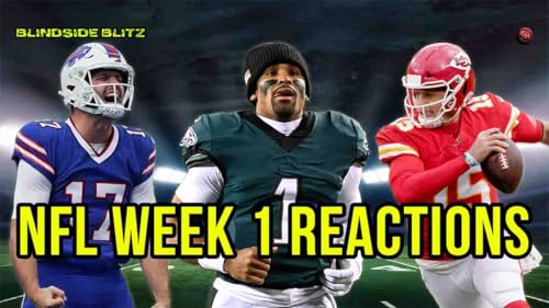 『NFL Week 1 Reactions: Eagles, Chiefs, Vikings & Fantasy Picks』のカバーアート