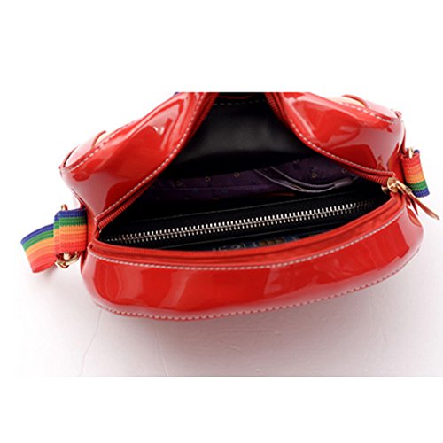 Bolso Colorido para Niñas de Cuero Sintético PU miniatura 5
