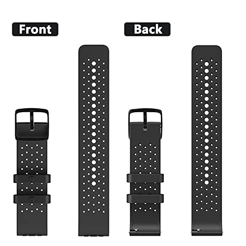 WIIKAI Replacement Strap Compatible with Polar Vantage M Silicone Replacement Watch Straps, 135 Millimeter - Image 4