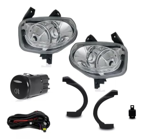 Kit Farol Milha Fiesta 2003 2004 2005 2006 + Moldura + Bt Og