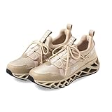 [BEAXIS] バランスコアスニーカー2.5, ホワイト・ブラック・ベージュ, XS(22.5-23.0cm)～4L(27.5-28.0cm), ダイエットシューズ (ベージュ, 日本の靴のサイズ寸法, 大人, アルファベット, M)