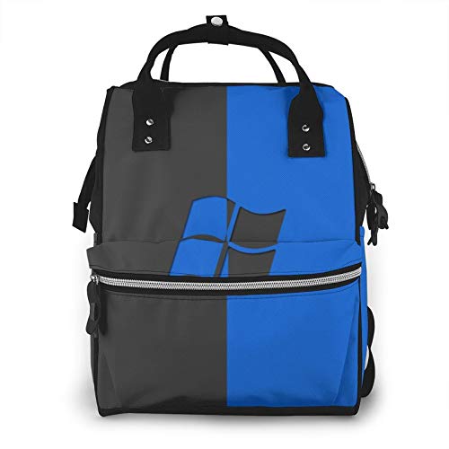 Windows Wallpaper Computer Wickeltaschen Baby Stuff Multifunktionale Wasserdichte Reise Baby Taschen für Mama Papa Große Kapazität Isolierung Reise