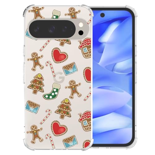 Coque Noël Google Pixel 8 Pro transparente pour vos photos de fêtes