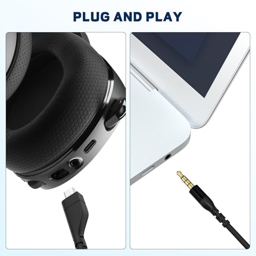 Cable de audio de reemplazo 3.5mm para SteelSeries Arctis 3 miniatura 5