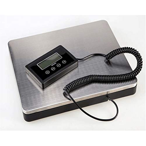 Báscula electrónica para paquetería 180kg acero inoxidable miniatura 1