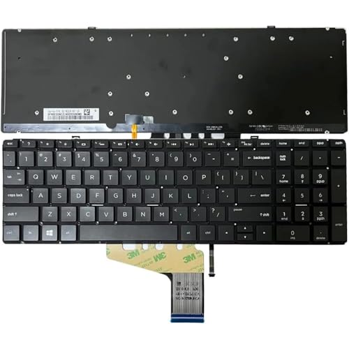 HP Spectre X360 15-CH 15T-CH000 15-DF L30531-DH1 15-CH008CA 15-CH010CA 15-CH011DX�p�o�b�N���C�g�t���L�[�{�[�h�iUS�j