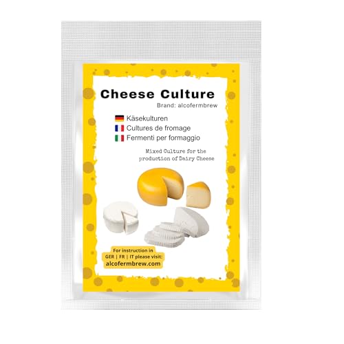 Käsekulturen für Hausgemachten Käse - 50L, Emmentaler, Gouda, Mozzarella
