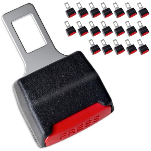 2Pc Click Lock Restraint Strap Extender Clip Portable Car Accessory