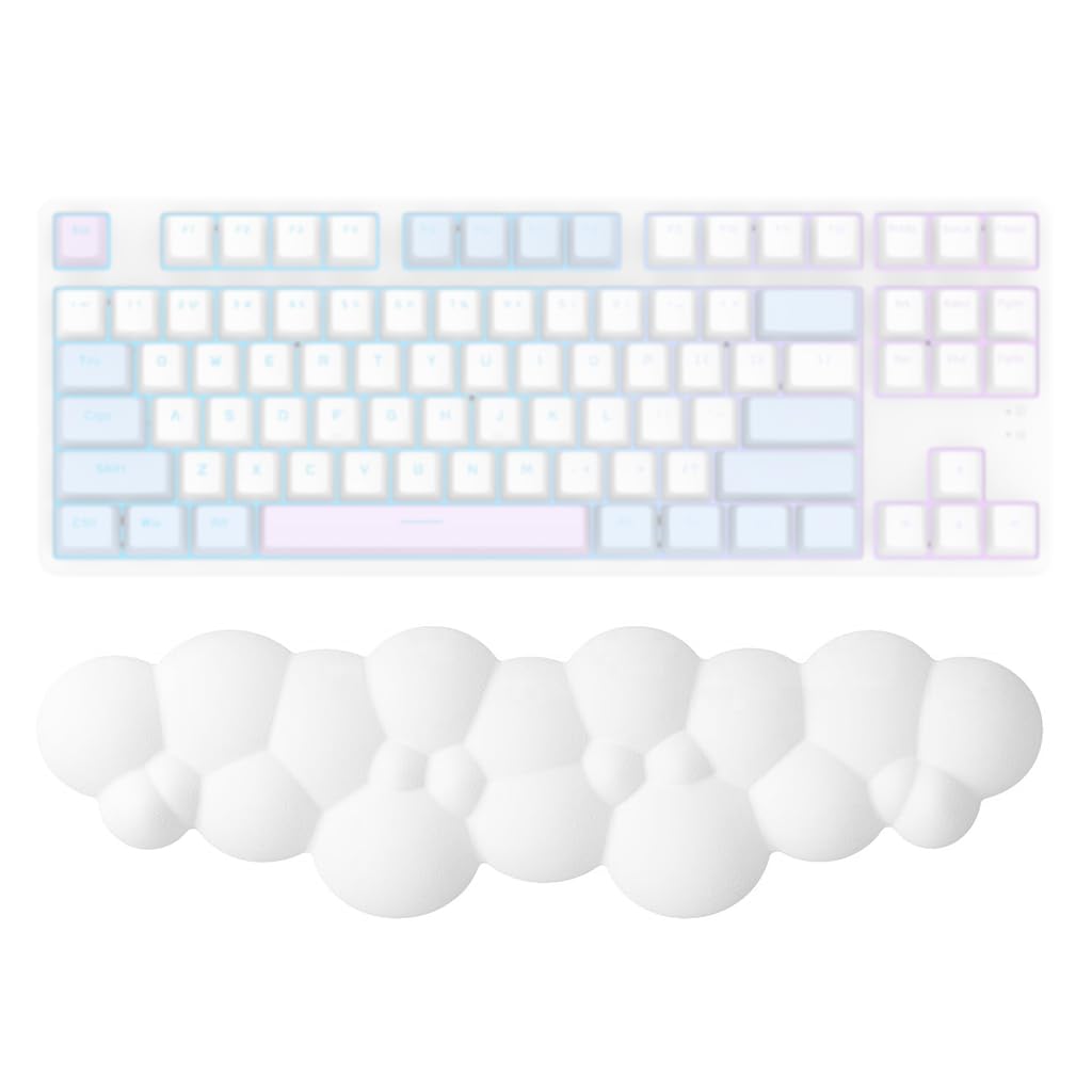 Zeitel® Desktop Computer Typing Wrist Rest Keyboard Wrist Rest Fatigue Relief Arm Rest for Typing Non-Slip Base Wrist Rest Ergonomic Design Creative Bubble Memory Foam PU Wrist for Typing, Gaming (B0CQRCSR7P) Amazon Price History, Amazon Price Tracker