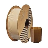1.75mm PEEK Filament 1kg - High-Temp 260°C, UL94 V-0 Flame Retardant, 250g, Functional 3D Printer Filament for Aerospace, Automotive, Medical Prototyping (PEEK Light Brown, 500G)