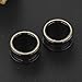 Decentraland Gold 10mm（00G Stainless Steel Pressure Sand Ear Expander Double Flared Tunnel Plug Earrings, Sold As a Pair，Ear Expander Fashionable Unisex Piercing Ear Expander Earrings