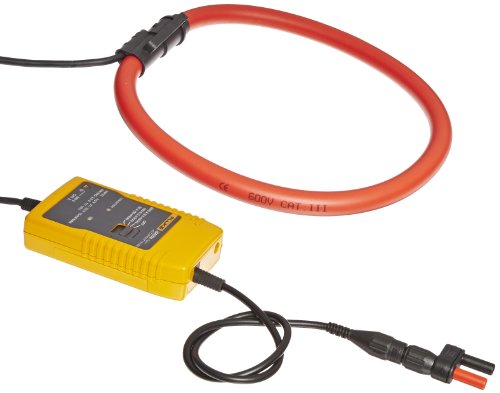 Fluke I6000S FLEX-24 AC Current Probe, 600V AC rms/DC Voltage, 6000A AC Current, 610mm Head Cable
