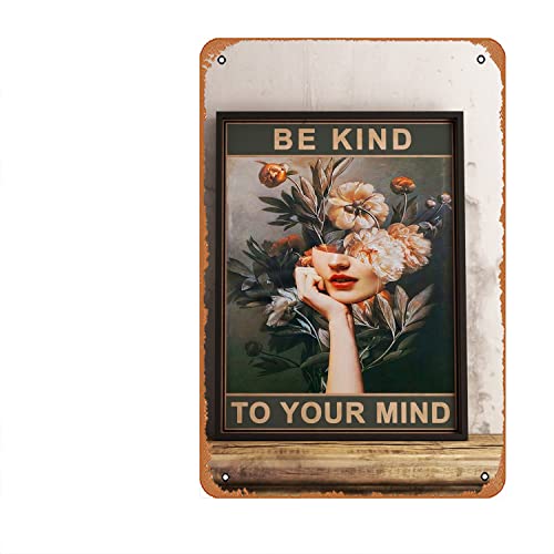 Be Kind to Your Heart �|�X�^�[ �t�����[�|�X�^�[ ���B���e�[�W ���^���T�C�� �M�t�g �Q�� ���g�� �m�x���e�B �J�t�F �X�� �u���L�Ŕ� 30.5x40.64cm