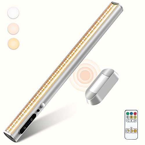 Image of Battery Powered Operated Wall Strip Light with Motion Sensor