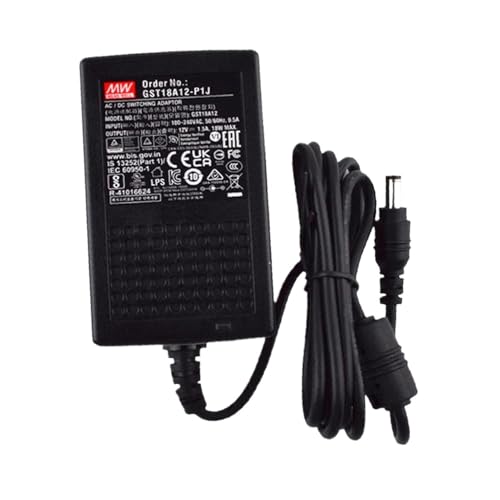 Desktop Industrial Adapter 18W 12V 1.5A GST18A12-P1J Meanwell AC-DC SMPS GS18A Series