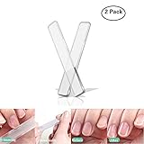 Nano Glass Nail Files Crystal Nail Shiner Manicure Pedicure Nail Care Magic Fingernail file Tools with Smooth Polish Nail file Buffer