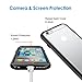 JETech Case for iPhone 6 and iPhone 6s, Non-Yellowing Shockproof Phone Bumper Cover, Anti-Scratch Clear Back (Black)
