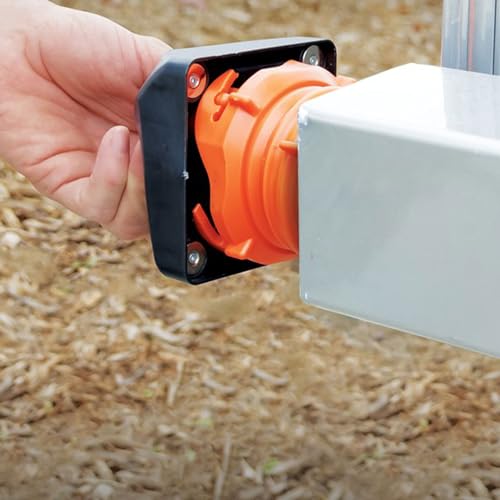 Image of Camco 40310, Magnetic RV Bumper Cap | Features Heavy-Duty Neodymium Magnets, Small Airflow Vent Holes, and Includes a Bonus No-Insect Bumper Cap