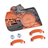 Tapa de embrague con freno de cadena para 440, 440e II, para motosierras X-TORQ 501388201 501388203, juego completo con tuercas y grapas