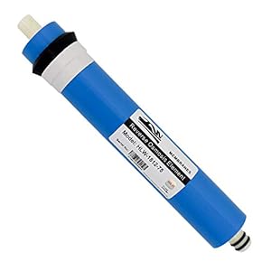 Hallowway 1812-75GPD Umkehrosmose-Membran RO Wasserfilter Universal Kompatibel Ersatzfilter Passend für Home RO Trinkwasser-Reinigungssystem, 1 Stück (75GPD)