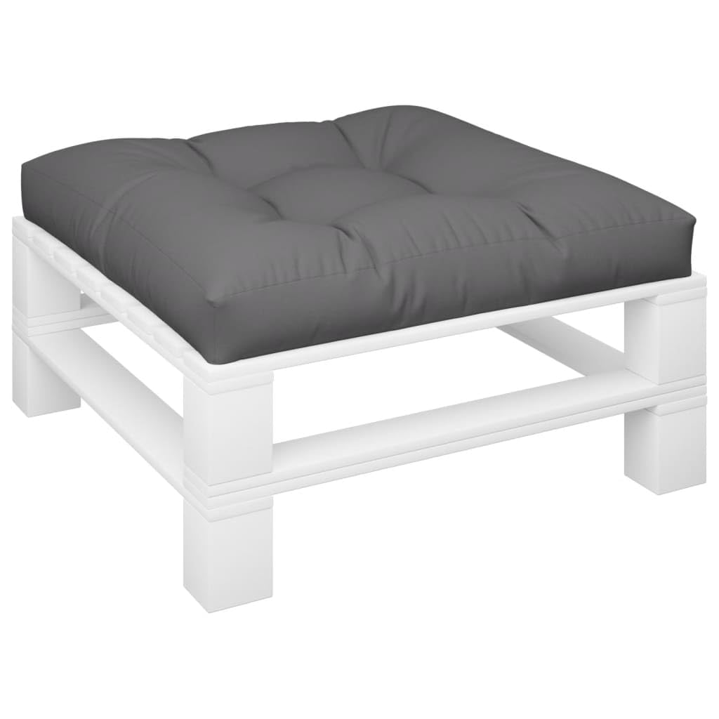 Cuscino per pallet, 80 x 80 cm, comodo cuscino per esterni in poliestere, per pallet europei e mobili da giardino, imbottitura spessa per divano e panca da giardino