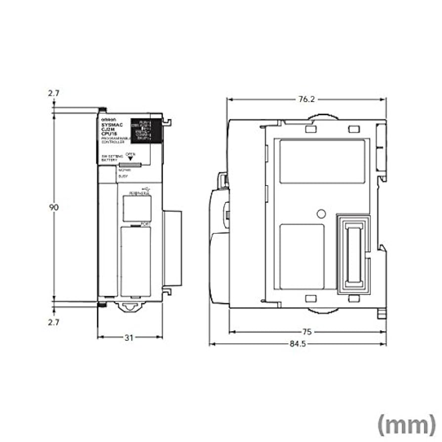 Amazon | オムロン(OMRON) CJ2M-CPU12 CPUユニット (I/O容量
