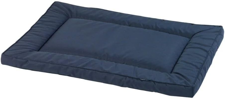 House of Paws Water Resistant Pet Crate Mat, Large, Navy