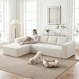 canape angle cuir Canapés en L et mousse à mémoire de forme : Avec une longueur totale d'environ 261 cm, il est conçu pour accueillir confortablement plusieurs adultes, ce qui le rend idéal pour les grands salons ou les espaces ouverts. Son rembourrage en mousse à mémoire de forme offre un soutien personnalisé et soulage les points de pression, tandis que son assise plus profonde soutient les cuisses, favorisant ainsi une posture assise détendue et saine lors de longs moments de détente, de lecture ou de travail.