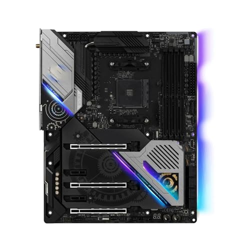 YXHSHEEN Motherboard Fit for ASRock X570 Taichi Motherboard ATX Gaming AM4 Socket Support 5500 5600 5700X 5800X3D CPU 4xDDR4 M.2 NVME HDMI PCIe 4.0