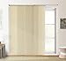 Chicology Adjustable Sliding Panels Cut to Length Vertical Blinds, Up to 80" W X 96" H, Urban Desert (Light Filtering)