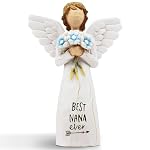 AUKEST Nana Gifts Gifts for Nana Nana Birthday Gifts Mothers Day Birthday Gifts for Grandma Best Nana Ever GiftsGrandma Birthday Gifts Sculpted Hand Painted Figure