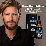 Beard Grooming Kit,Beard Kit with Beard Oil,Beard Growth Serum,Beard Wash, Beard Balm,Beard Brush, Beard Comb, Beard & Mustache Scissors Beard Growth Kit Unique Gifts for Men - Image 4