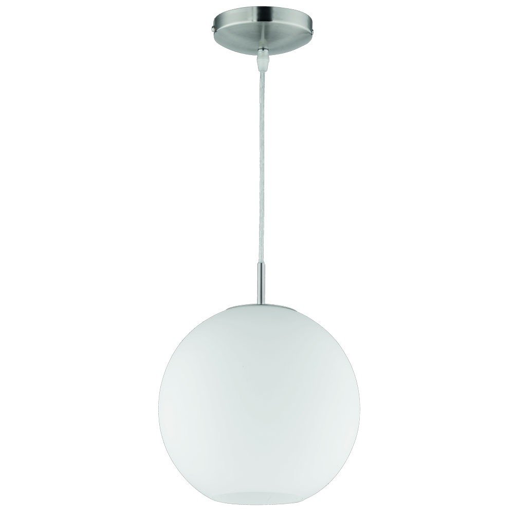 Reality R30152507 Moon Sospensione, 60 W, Bianco, Diametro 25 cm