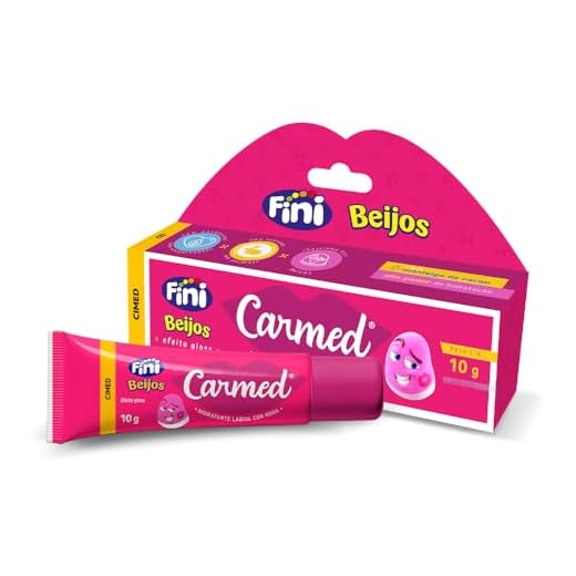 CARMED Fini Beijos Hidratante Labial com cor 10g
