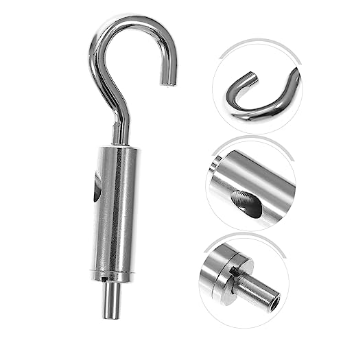 Cabilock 5pcs Wire Rope Turnbuckle Hook and Eye Tensioner Heavy Duty Tension Hooks for Outdoor Shade Tent Use and Securing Cables Weatherproof and Hardware Accessories miniatura 4