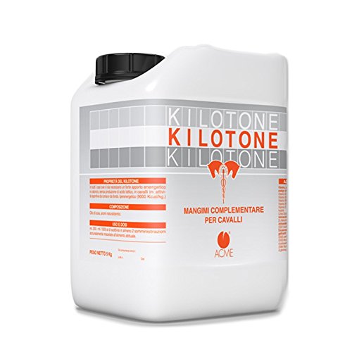 ACME KILOTONE 5 lt - Energia immediata a rapida assimilazione per cavalli sportivi e da lavoro.